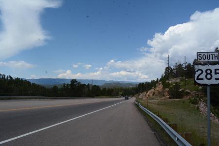 First sight of Rockies