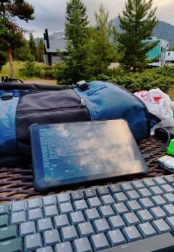 Maiden Hugo post from tablet