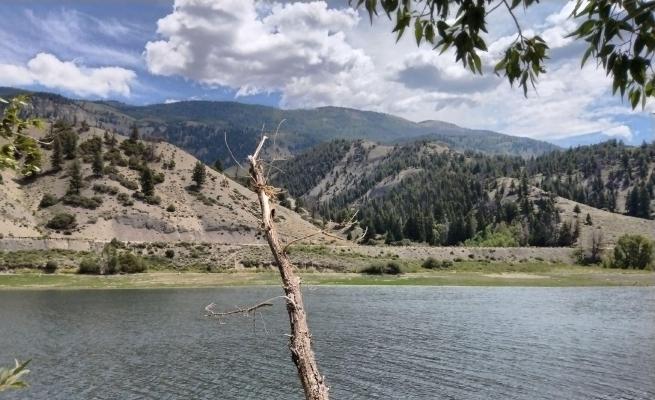 Blue River, Ute Pass in background