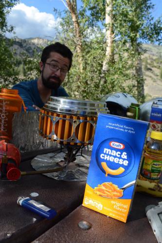 Blue River, from campsite