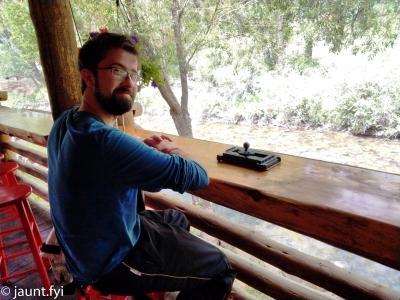 Waiting on Mexican food...